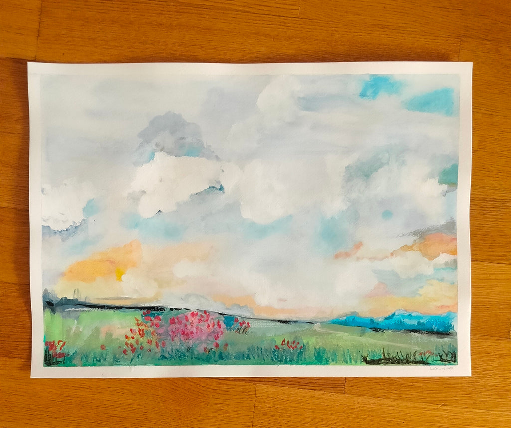 Disegno Blue mountains